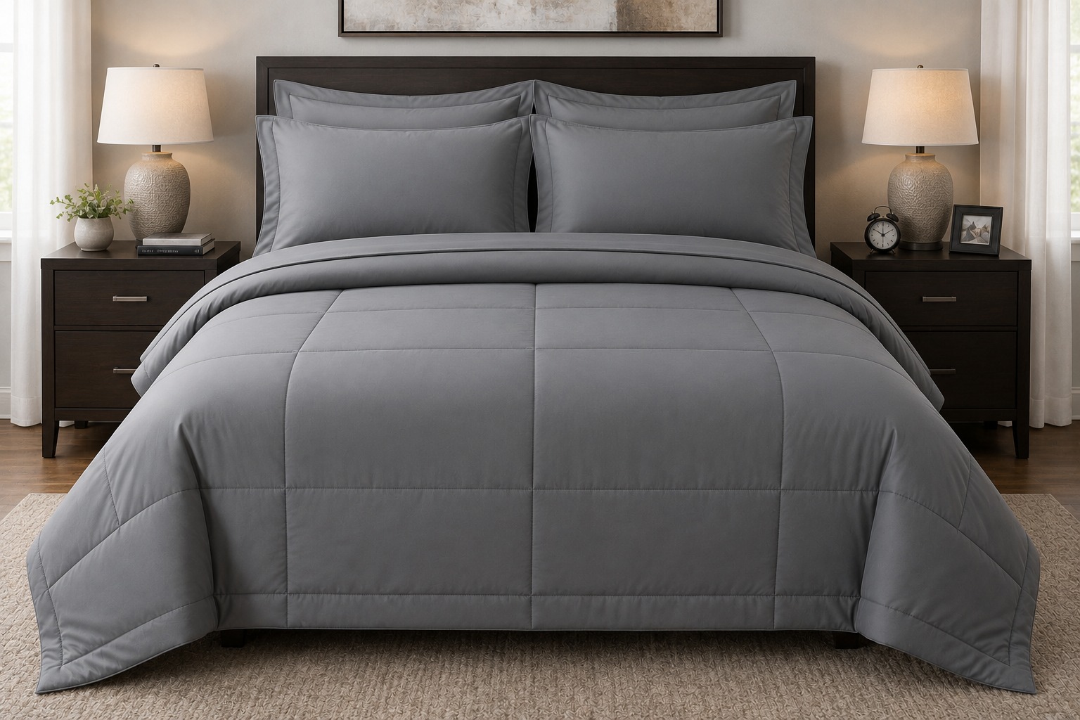 Microfiber Bed Set